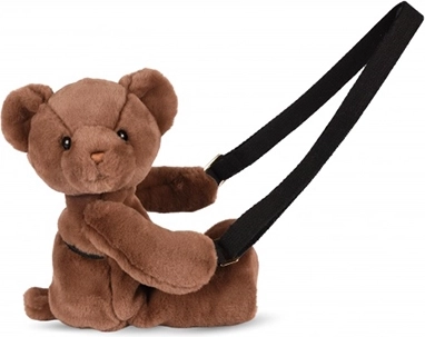 Doudou plišasta torbica čez ramo – rjavi medvedek 30 cm