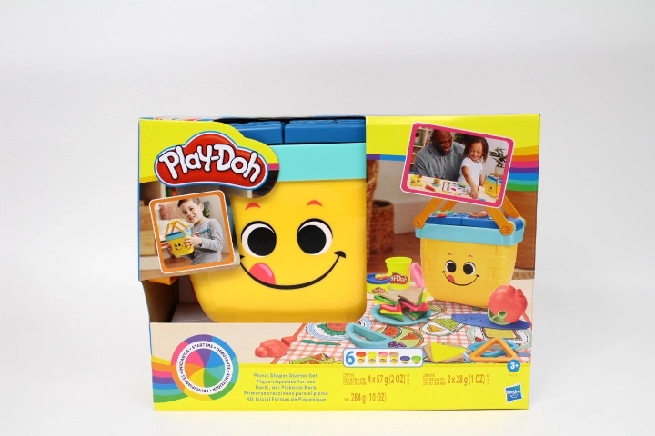 Play-Doh ustvarjalni piknik komplet s plastelinom in orodji