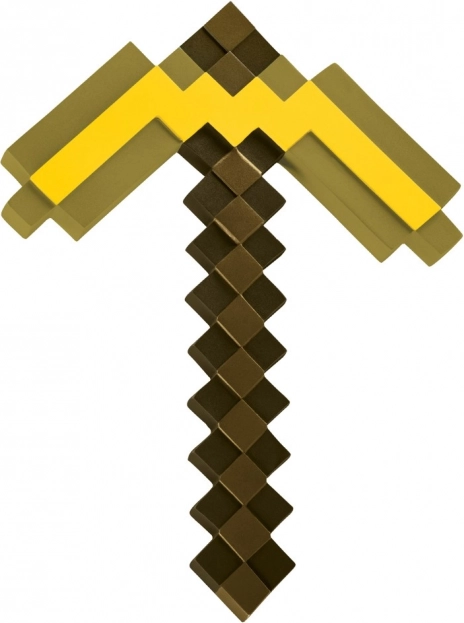 Zlato kramp MINECRAFT – plastična replika