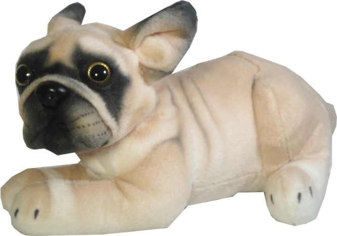 Plišasti pes buldog 26 cm - 1 kos