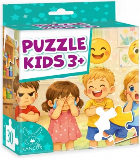 Puzzle Kids 3+ čustva
