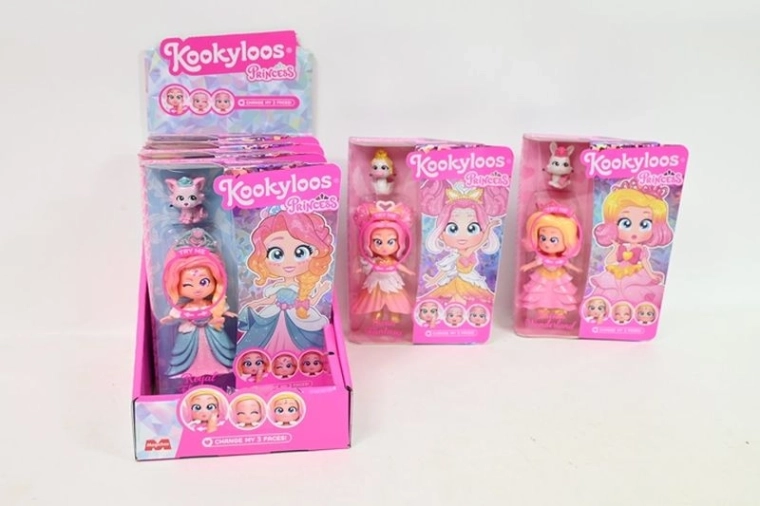 KookyLoos princesa – punčka z ljubimčkom in dodatki