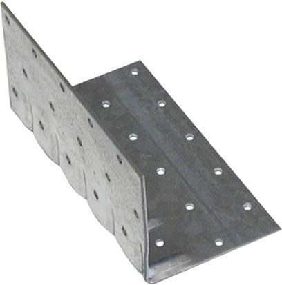 Jekleni montažni kotnik 100 × 40 × 40 mm, debelina 2 mm