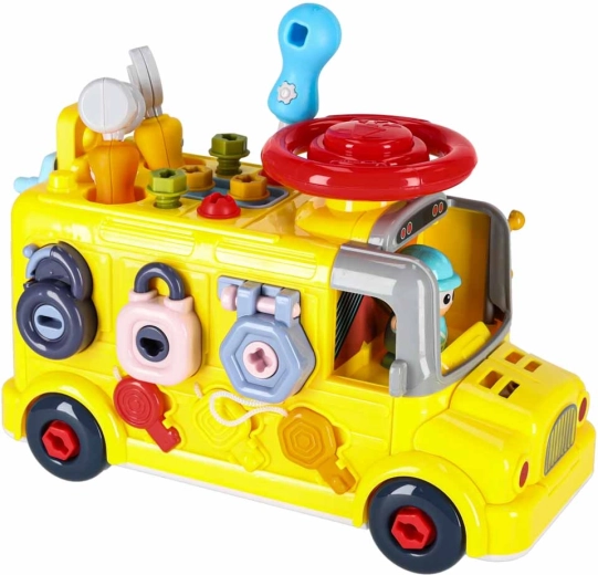 Vozni avtobus, poln aktivnosti