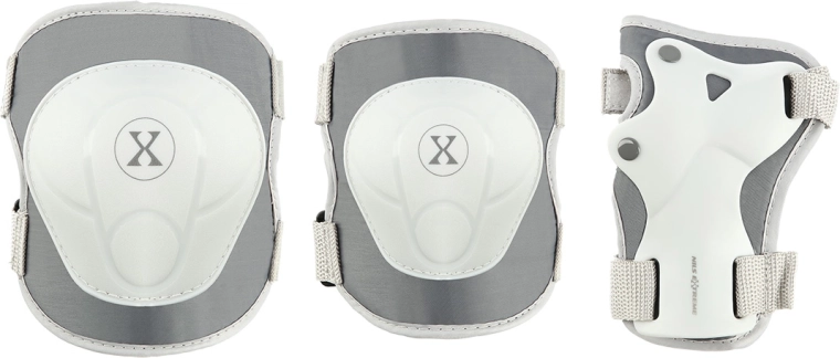 Komplet ščitnikov NILS Extreme H704 siv – S