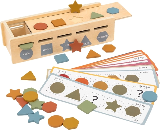 2Kids Toys motorična vstavljanka za razvrščanje oblik in barv