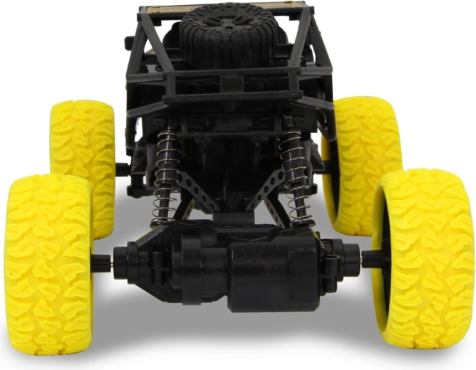 Vzdržljiva DieCast karoserija in gumijaste pnevmatike z grobim profilom