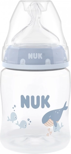 NUK First Choice otroška steklenička s kontrolo temperature 150 ml whale - 1 kos