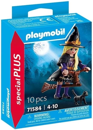 Playmobil Special Plus čarovnica z mačko
