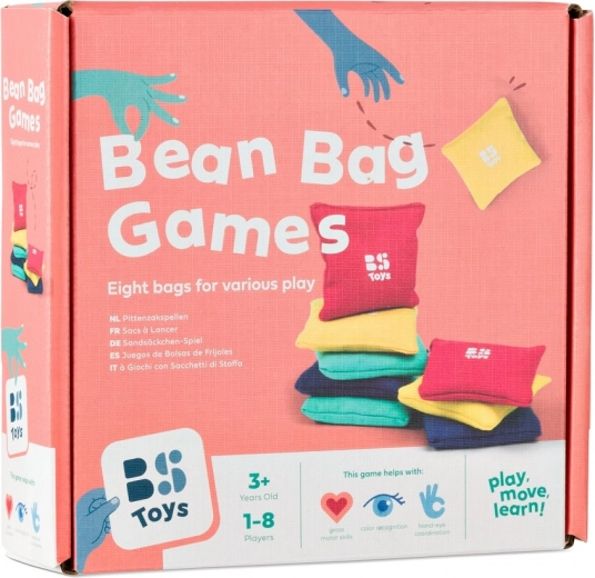 Komplet iger s tekstilnimi vrečkami s peskom