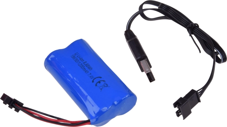 Akumulatorsko napajanje in polnjenje prek USB