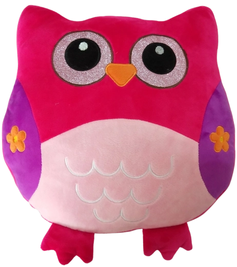 Sova vzglavnik 35 cm