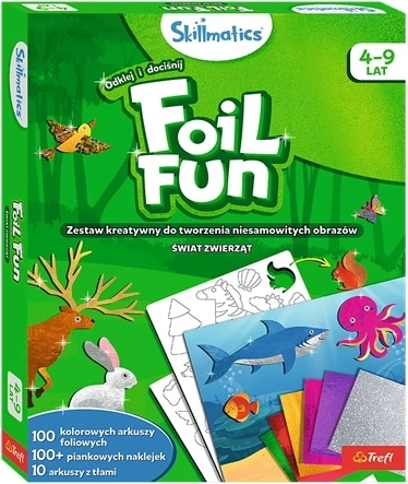 Trefl Skillmatics FoilFun živalski svet