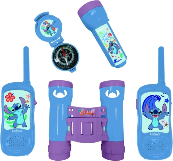 Daljnogled in svetilka za raziskovanje