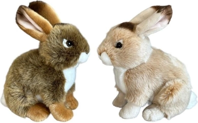 Plush Bunny in Two Colors 23 cm