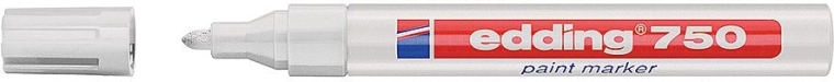 Lakirni marker EDDING 750 – Bela