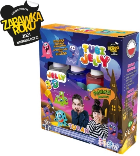 Tubi Jelly set 3 barve - Pošasti