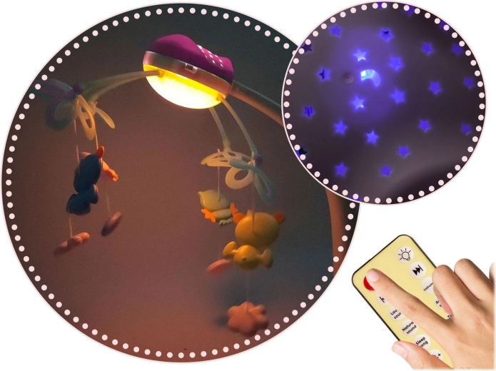 Pomirjujoča svetloba in zvezdna projekcija