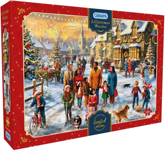 Gibsons Christmas Walk puzzle 1000 pieces