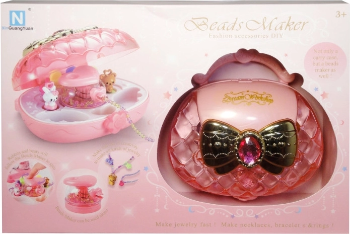 Komplet kroglic in stroja za izdelavo nakita za otroke