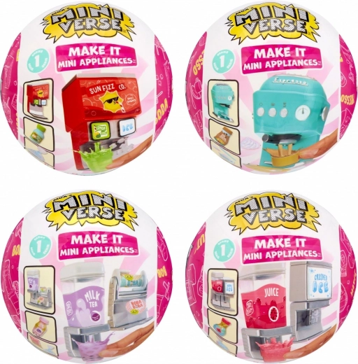 Miniverse Make It Mini Appliances – mini aparati za pripravo pijač