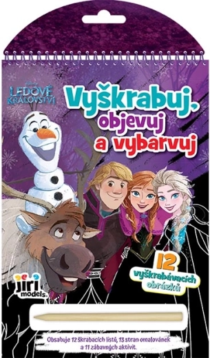 Postrgaj, odkrivaj, pobarvaj Ledeno kraljestvo
