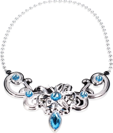 Ogrlica in uhančki za kraljevski videz