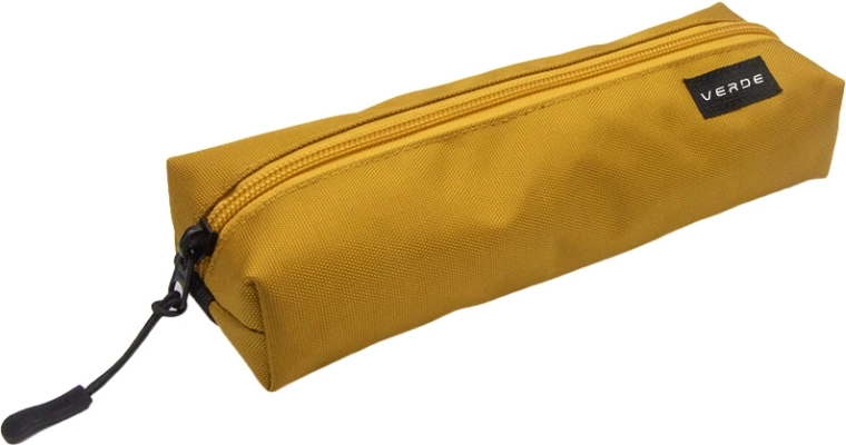 Študentski etui Verde gorčica