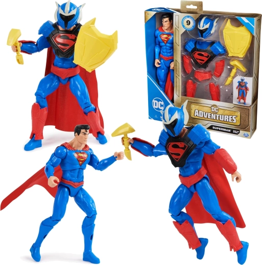 Figurka Superman Man of Steel z oklepom in dodatki
