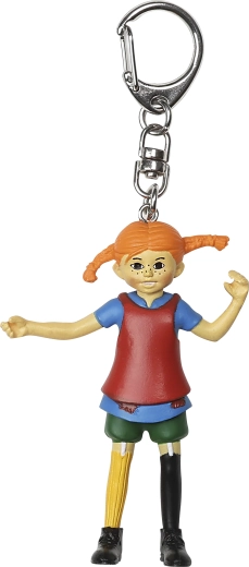 Pippi – obesek za ključe s figurico Pike Nogavičke