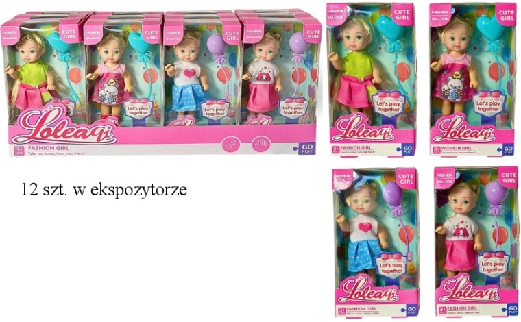 Punčka z balonom