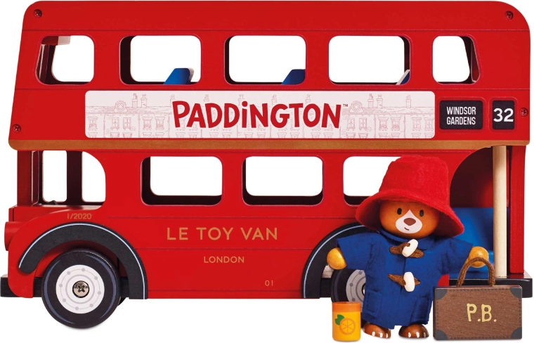 Paddington Le Toy Van Wooden Double-Decker Bus