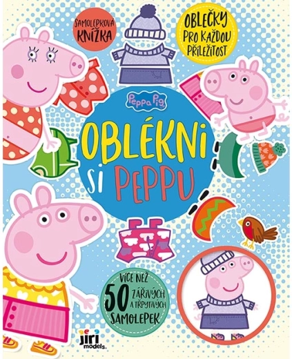 Obleci pujso Pepo – knjiga z nalepkami