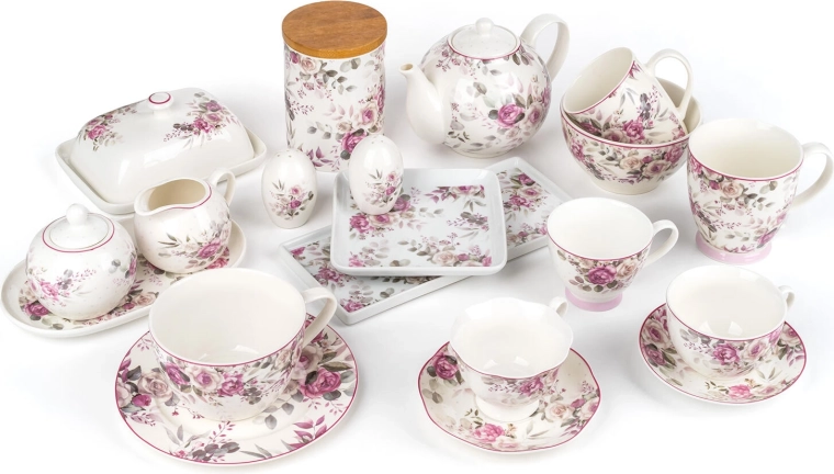 Uskladite celoten servirni set