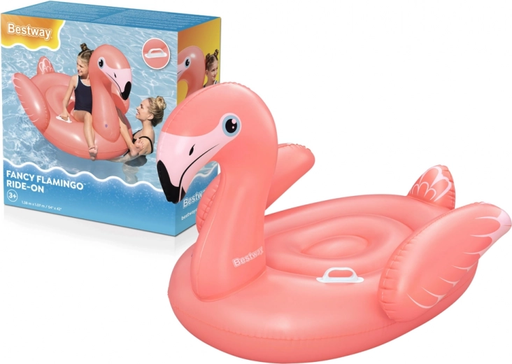 Napihljivi flamingo Bestway 138 x 107 cm