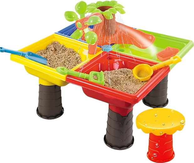 Senzorična igra voda + pesek v enem