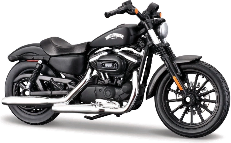 Maisto Harley-Davidson Sportster Iron 883 mat črn 1:18