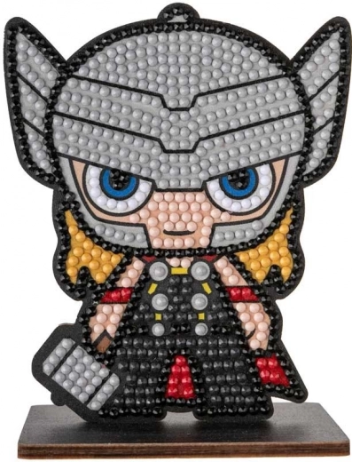 diamantno slikanje crystal art buddies – thor (marvel avengers)