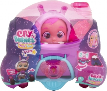 Cry Babies Magic Tears Stars hišica z lutko Coney – Coney