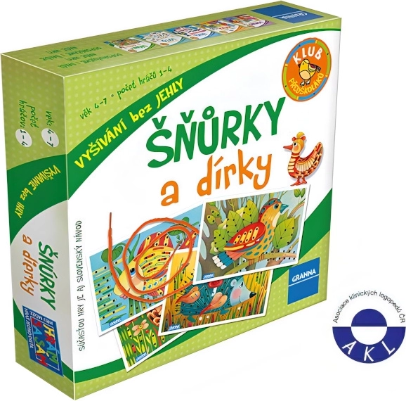 Granna Vrvica in luknje kreativna igra