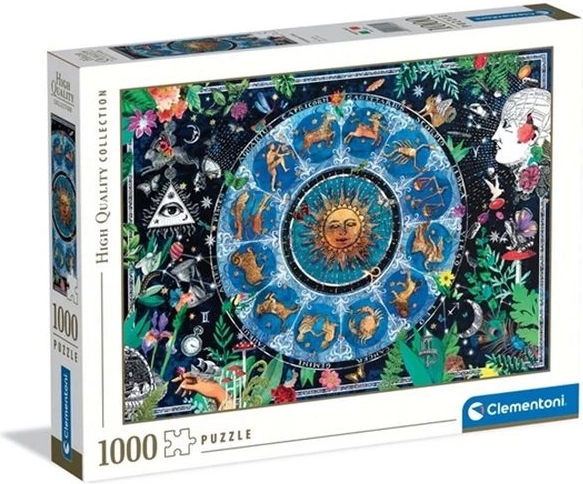 Puzzle Clementoni astrološka mapa 1000 kosov HQ