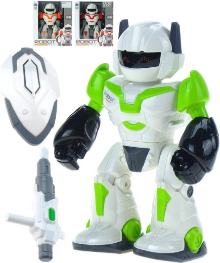 Adar Robot Dominator combat robot with weapon and shield 24 cm with light and sound - 1 piece
