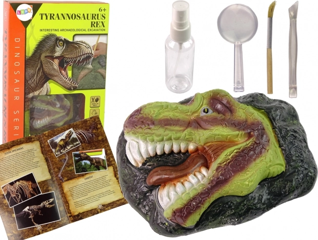 Izobraževalni komplet izkopanine DINOSAURUS TYRANOSAURUS