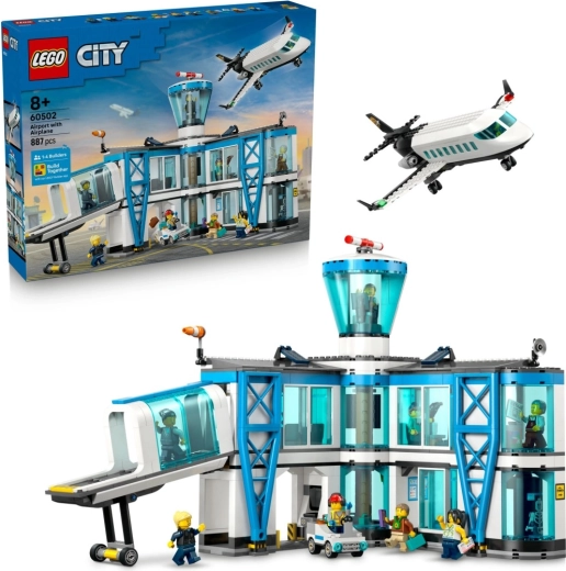 LEGO City letališče z letalom