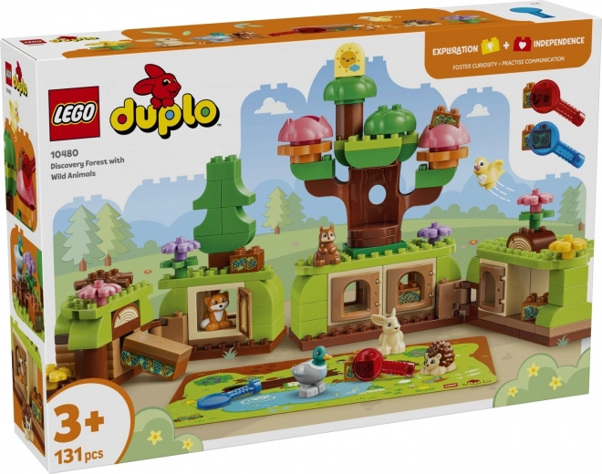 LEGO DUPLO Gozd raziskovalcev z divjimi živalmi