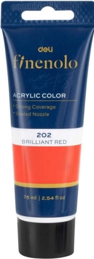 Akrilna barva 75 ml – Rdeča