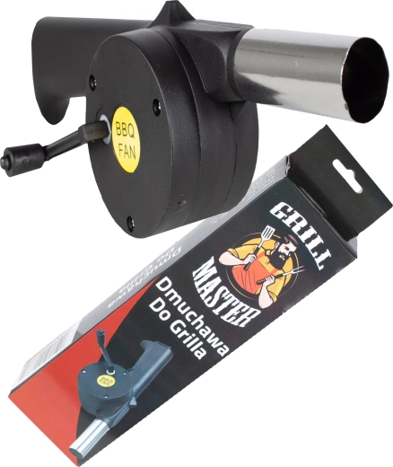 Ročni pihalnik za žar z ročico