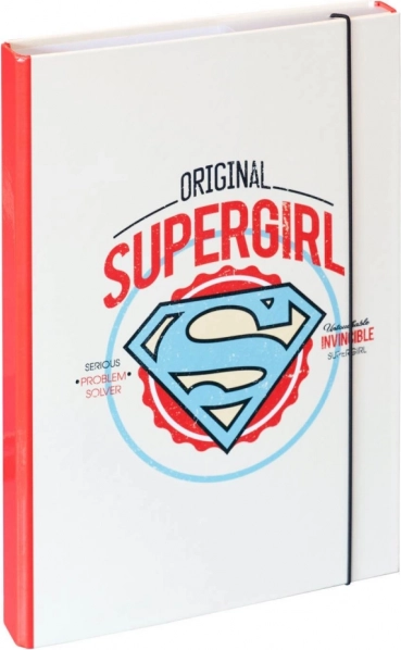 Mapa za šolske zvezke A4 SUPERGIRL