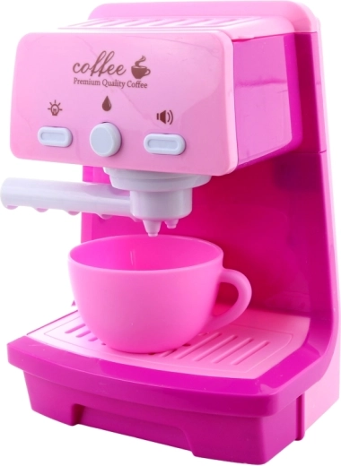 Kavni aparat z vodnim učinkom in lučkami