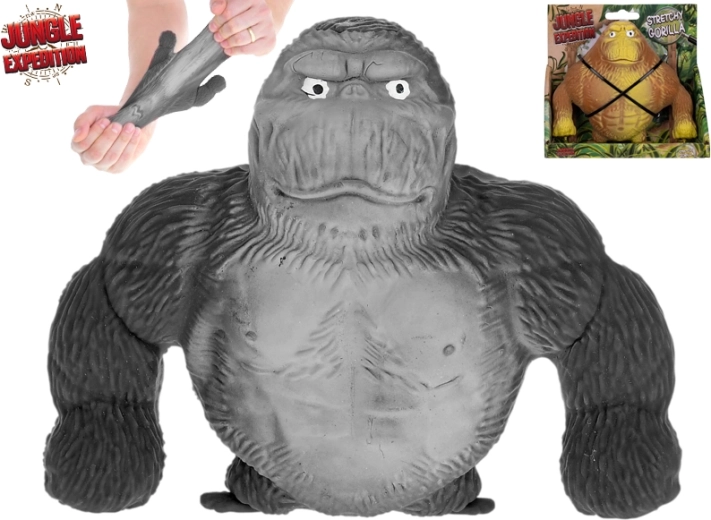 Jungle Expedition raztegljiva figurica gorile 13 cm
